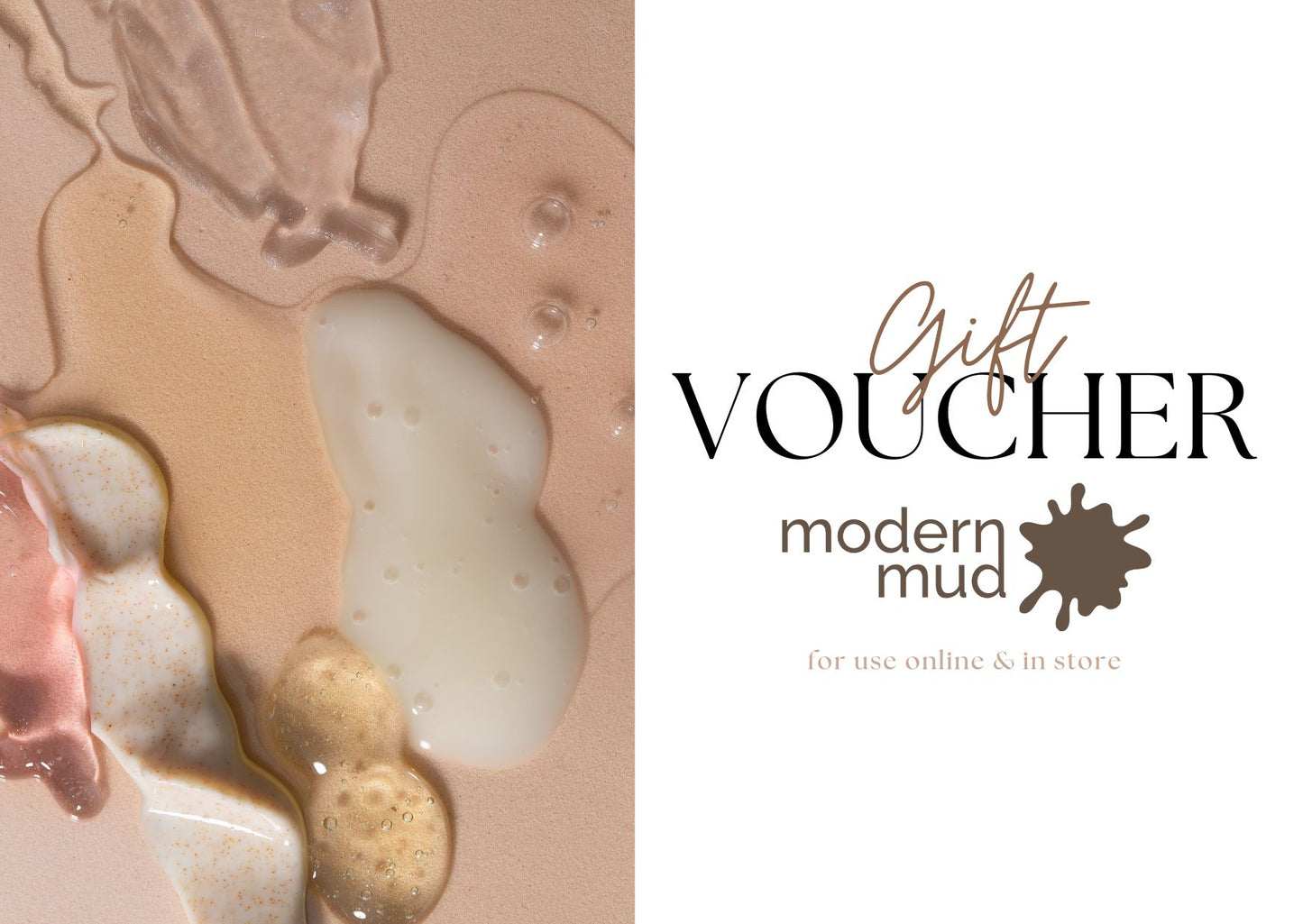 Modern Mud Gift Voucher